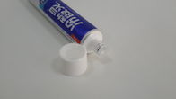 لوله پلاستیکی نرم سطح لمسی مات D30 میلی متر برای بسته بندی ژل دندان خمیر دندان پیچ براق روی درپوش Fez