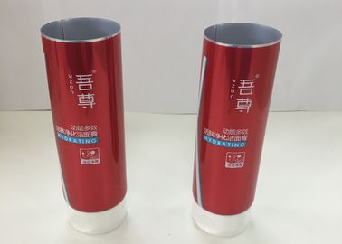 130ml پوشش آلومینیوم نرده های لوله های چند لایه بسته بندی مواد غذایی با ضربه محکم و ناگهانی بر روی کلاه